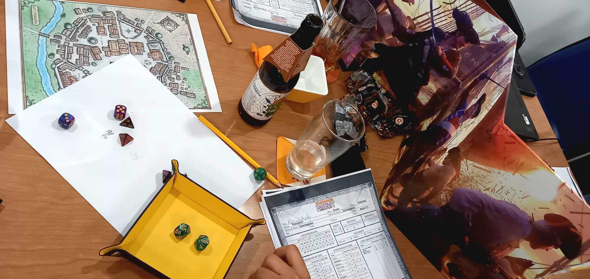 Partie de jeu de rôle